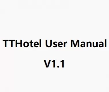 TTHotel User Manual