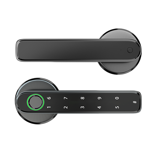Handle Fingerprint Smart Lock