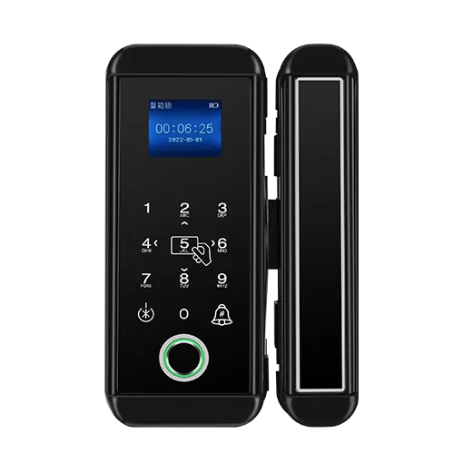 Fingerprint Glass Door Lock