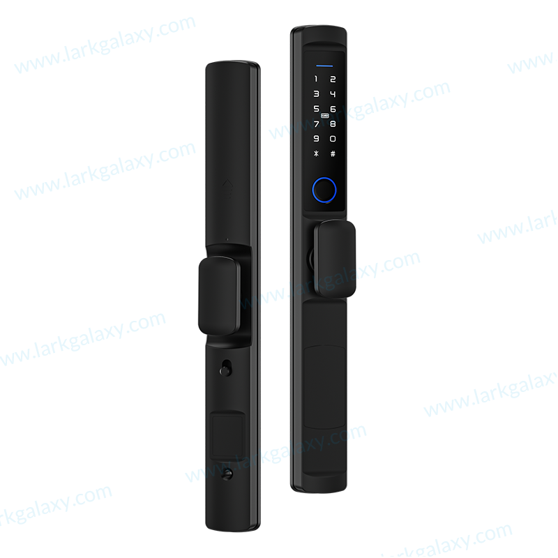 A214 WiFi Smart Narrow Side Fingerprint Coded Short Handle Digital Lock